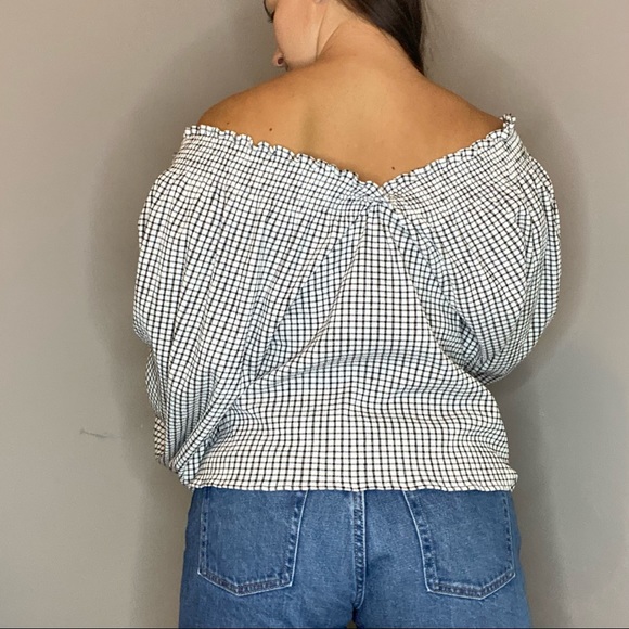 ✨5/$15✨ Zara off the shoulder tunic top size S - Picture 3 of 16